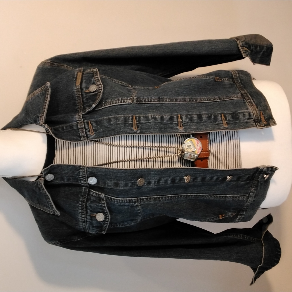 Calvin Klein Vintage Denim Jean Jacket Womens S